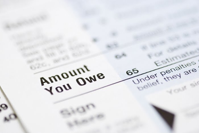 Owing taxes to the Canada Revenue Agency