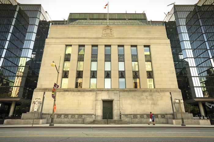 Bank of Canada financial building