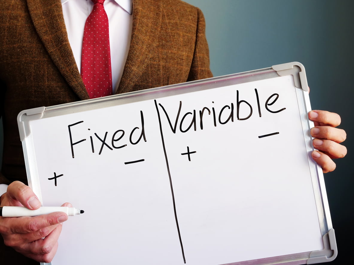 fixed or variable rate mortgage?