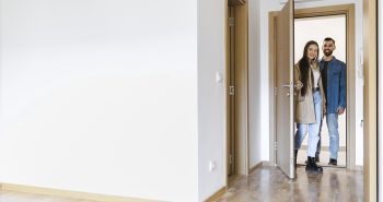 Couple looking for a home