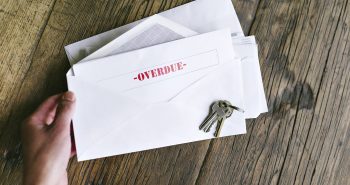 Overdue mortgage notice
