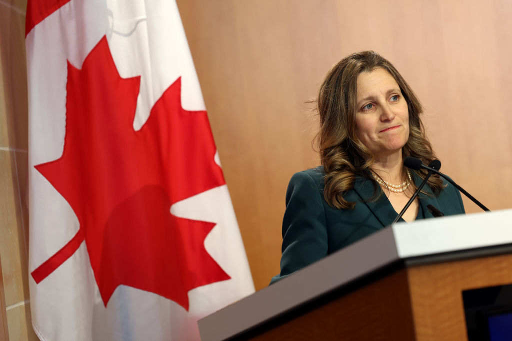 Chrystia Freeland announces etension to foreign buyer ban